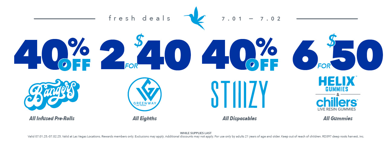 Week 27 7.01-7.02 Deals