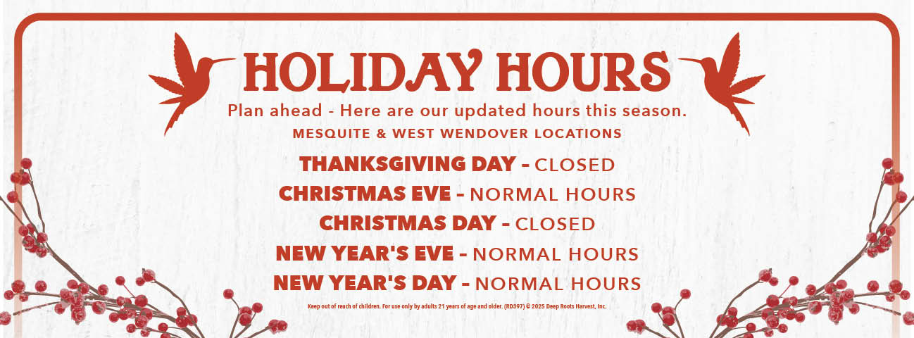 Rural Holiday Hours